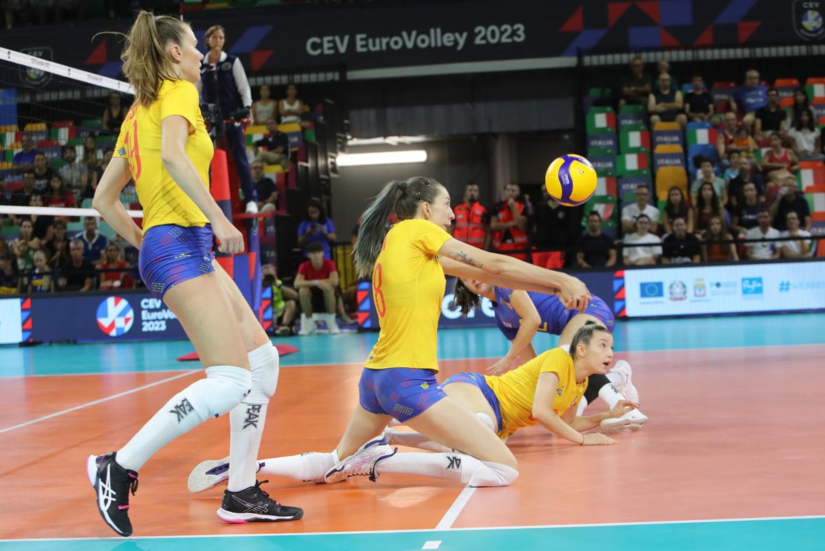 România a pierdut la mare luptă „optimea” cu Franța » Parcurs lăudabil al „tricolorelor” la Campionatul European de volei feminin