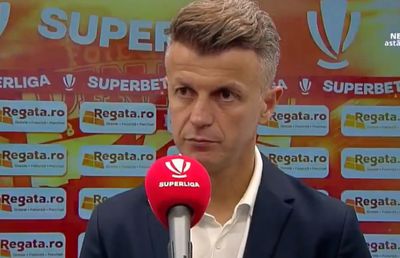 Ovidiu Burcă, mânios în fața camerelor TV: „Nu prea e de vorbit despre fotbal! Iar o să se supere lumea pe mine că spun asta...”