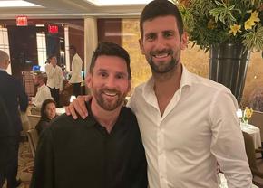 „Când cei mai mari se întâlnesc” » Novak Djokovic și fotografia de un milion de like-uri cu Leo Messi