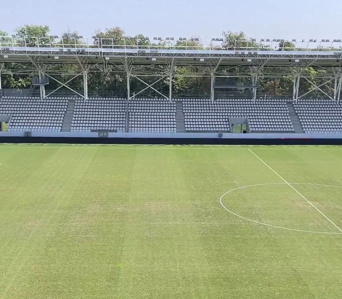 FOTO Gazonul de pe „Arcul de Triumf” înainte de Dinamo - Petrolul