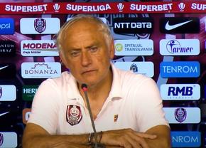 Andrea Mandorlini, cuvinte speciale pentru un elev de la CFR Cluj: „Vreau să îl complimentez”