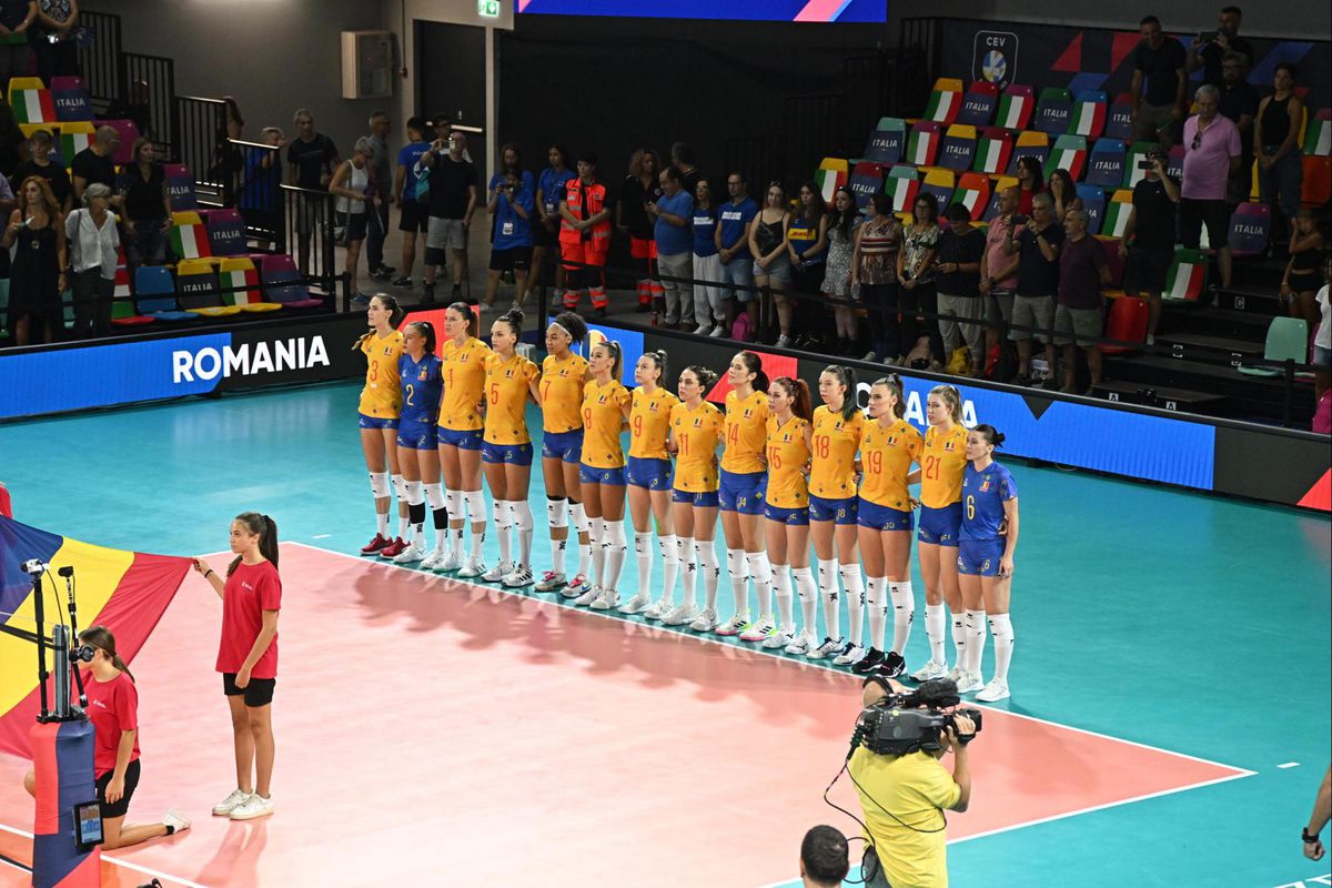 Franța - România, în „optimile” Campionatului European de volei feminin