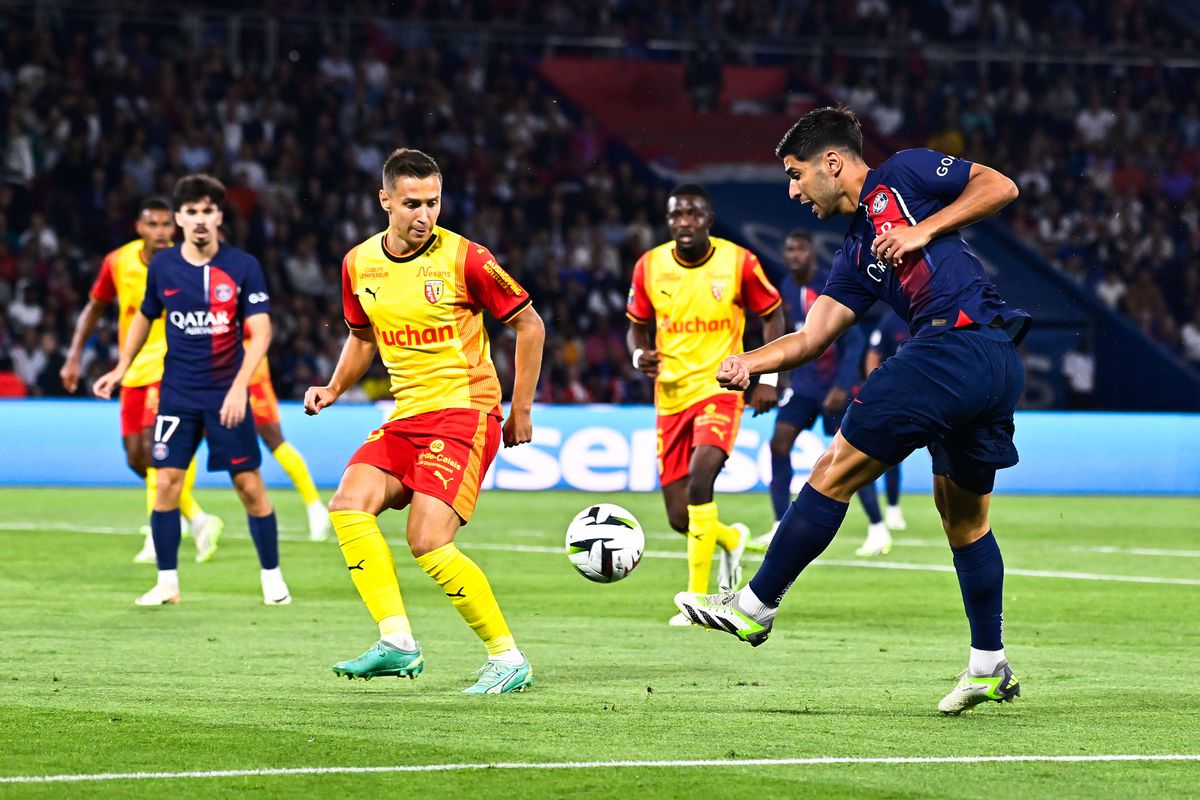 PSG a „spart gheața” în acest sezon! Mbappe și Asensio au adus victoria cu Lens