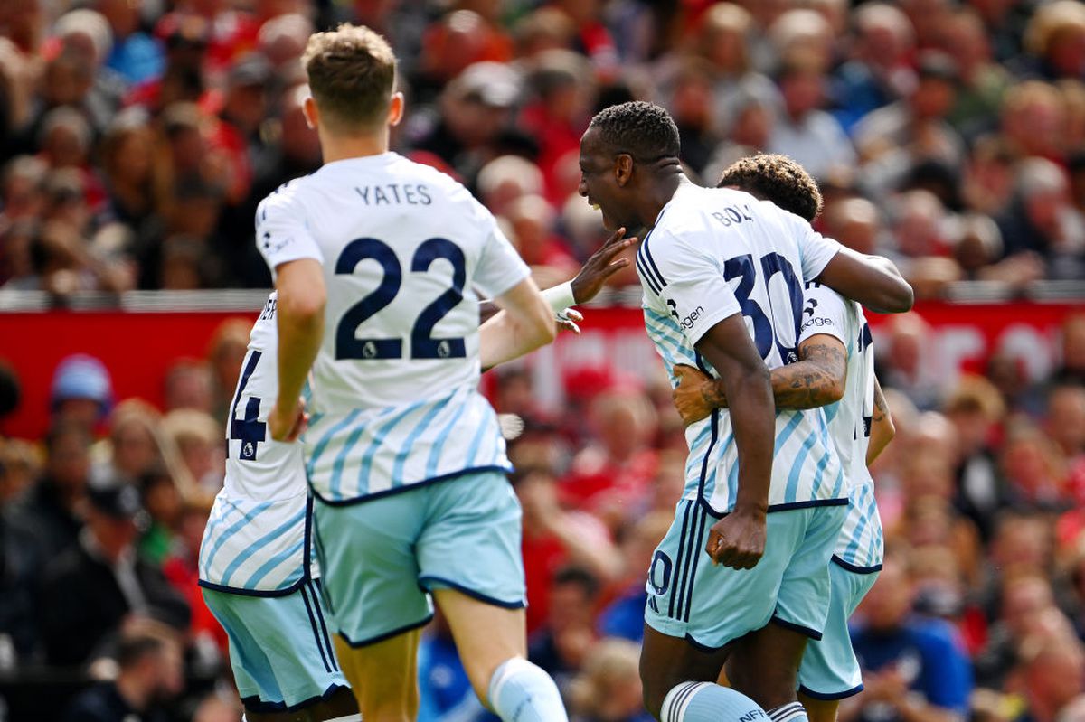 Manchester United a întors-o pe Nottingham după un început catastrofal