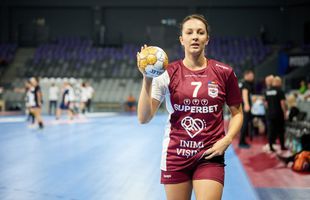 Eliza a câștigat duelul familiei Buceschi » Rapid - CSM București, finala Supercupei României la handbal feminin