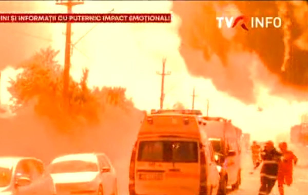 Explozii puternice și incendiu în Crevedia » Ministrul Alexandru Rafila confirmă informațiile dramatice: „Există și decese” + prima reacție a președintelui Iohannis