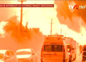 Explozii puternice urmate de incendiu la Crevedia, în Dâmbovița » Ministrul Alexandru Rafila confirmă informațiile dramatice: „Există și decese”