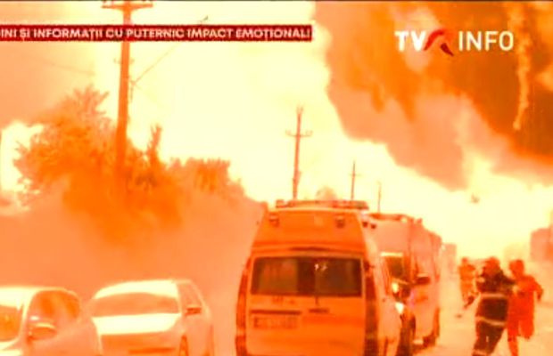 Explozii puternice și incendiu în Crevedia » Ministrul Alexandru Rafila confirmă informațiile dramatice: „Există și decese” + prima reacție a președintelui Iohannis