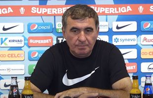 Gică Hagi are un singur absent pentru duelul cu Reghecampf: „El s-a operat, restul sunt disponibili”