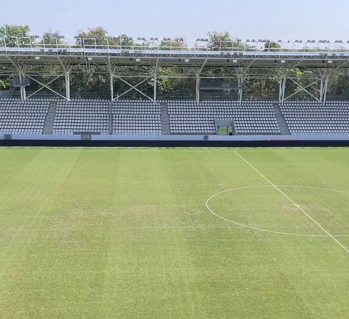 FOTO Gazonul de pe „Arcul de Triumf” înainte de Dinamo - Petrolul