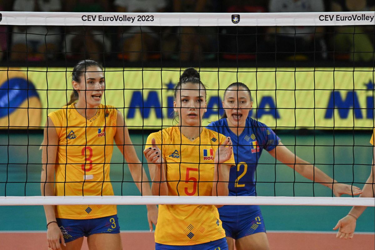 Franța - România, în „optimile” Campionatului European de volei feminin