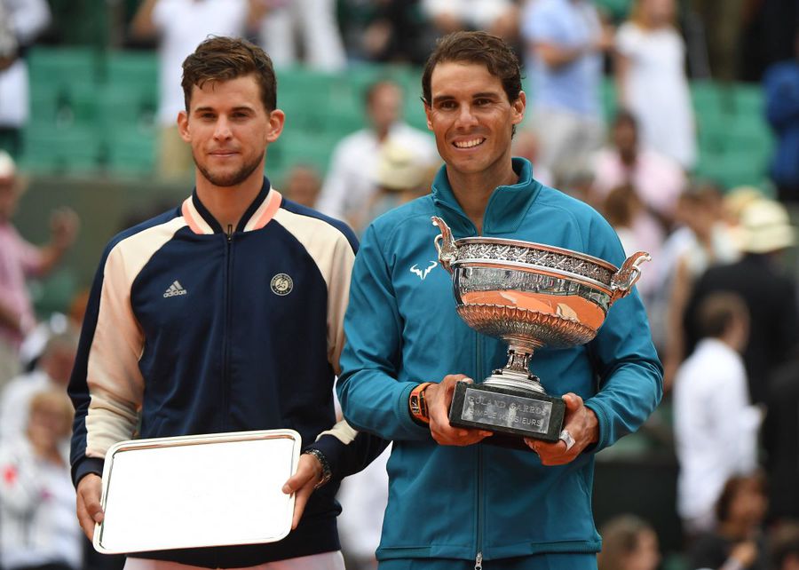 Dominic Thiem și Rafael Nadal după finala de la Roland Garros 2018 Foto: Imago Dominic Thiem și-a luat un adio emoționant de la US Open, mulțumind publicului: „În acel an ciudat 2020, am avut parte de triumf fără voi în tribune”