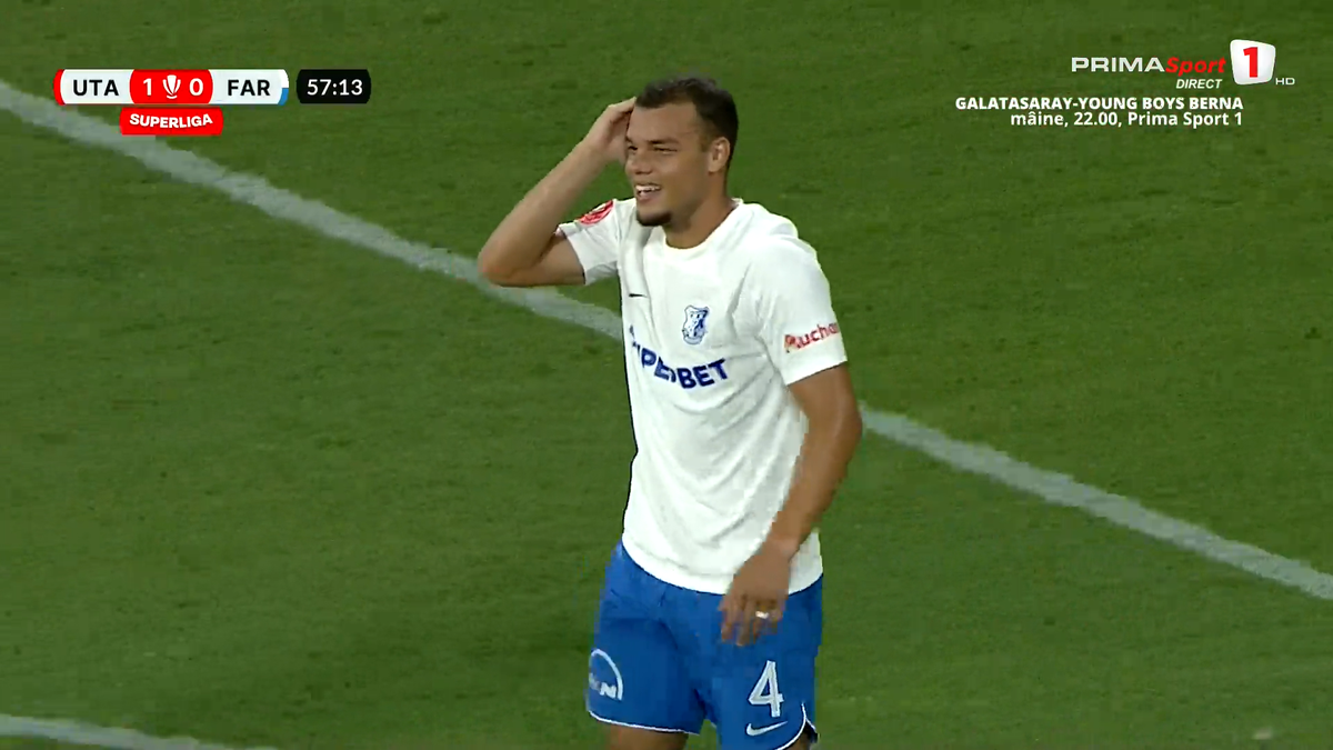 Hagi a făcut iureș pe bancă! Criză de nervi la adresa arbitrului: Farul a cerut două penalty-uri într-un minut + verdictul specialistului