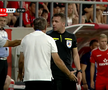 Hagi a făcut iureș pe bancă! Criză de nervi la adresa arbitrului: Farul a cerut două penalty-uri într-un minut + verdictul specialistului