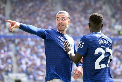 Jack Grealish și-a regăsit plăcerea de a juca fotbal la Everton. FOTO: Getty Images