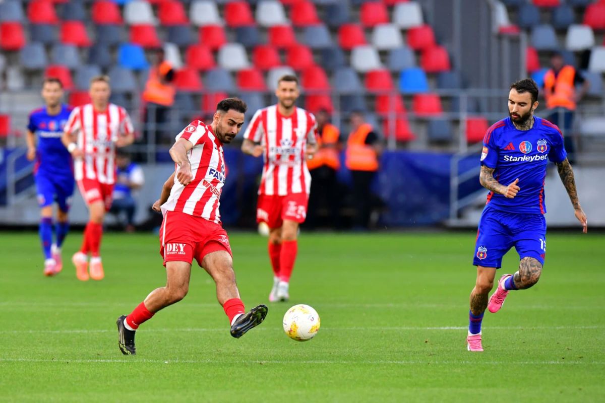 Steaua - UTA, în play-off-ul Cupei României. Cele mai tari cadre surprinse de GSP în „Templu”