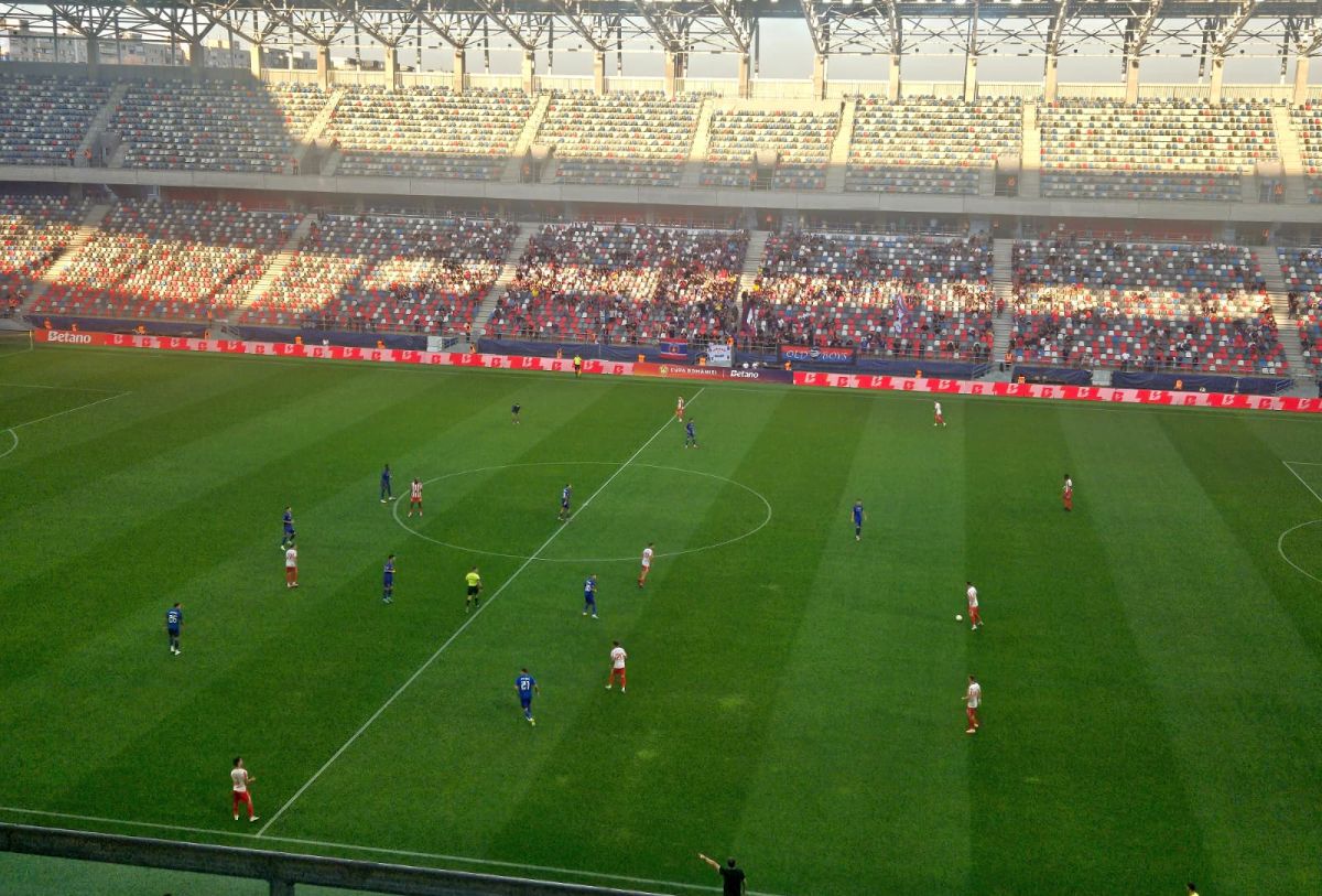 Steaua - UTA, în play-off-ul Cupei României. Cele mai tari cadre surprinse de GSP în „Templu”