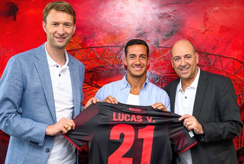 Lucas Vazquez, noul fotbalist al lui Bayer Leverkusen. FOTO: X