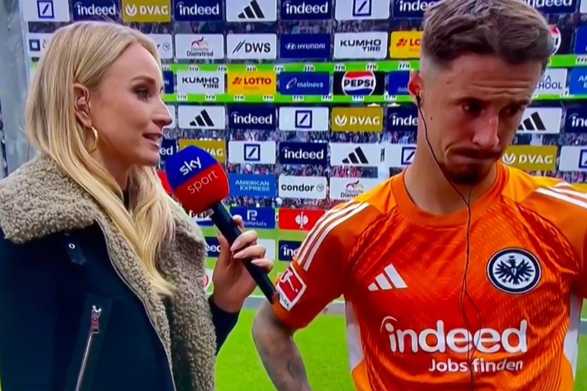 Jurnalista și-a prezentat scuzele pentru gafa din timpul interviului cu fotbalistul