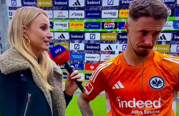 Jurnalista și-a prezentat scuzele pentru gafa din timpul interviului cu fotbalistul