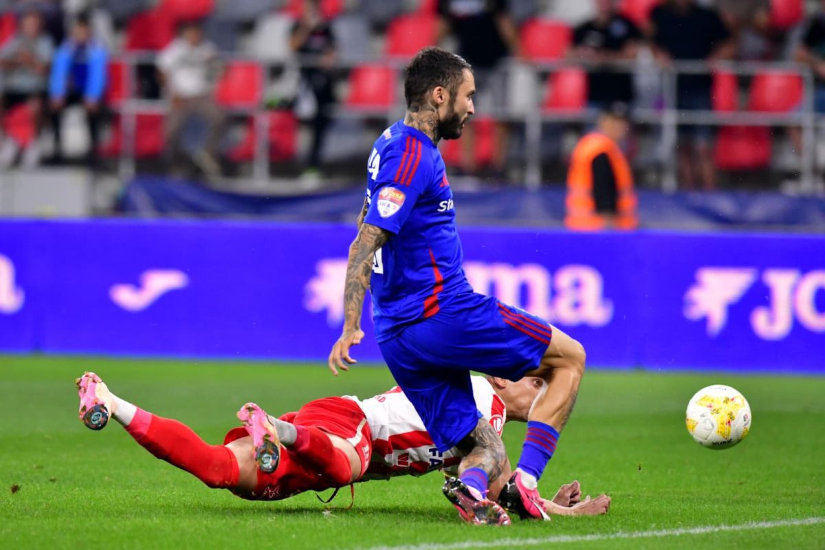 Steaua - UTA, în play-off-ul Cupei României. Cele mai tari cadre surprinse de GSP în „Templu”
