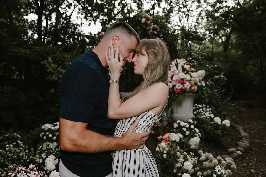 Taylor Swift și Travis Kelce s-au logodit/Foto: Instagram (Taylor Swift)