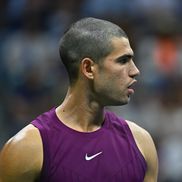 Carlos Alcaraz și noul look de la US Open / foto: Imago