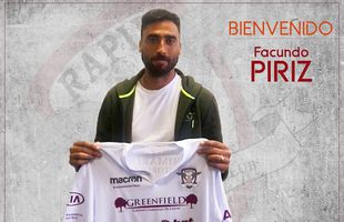 VIDEO Rapid l-a transferat pe Facundo Piriz, jucător venit din Ligue 1: „Abia aștept să cunosc fanii rapidiști”