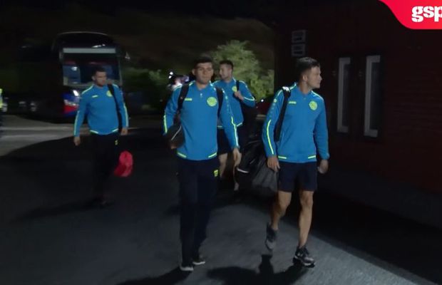 METALOGLOBUS - FCSB // VIDEO „Unde este autocarul vostru?” » Răspuns haios al fotbaliștilor lui Metaloglobus