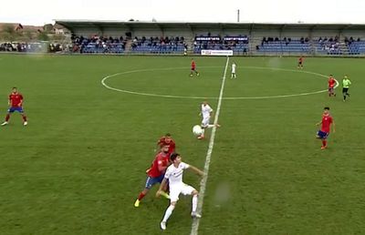 FOTO Au uitat de protocol: zeci de oameni în tribune la Comuna Recea - Rapid! Înghesuială și la gardul stadionului