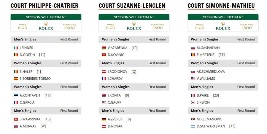 START de ziua ei! Știm ora când joacă Simona Halep cu Sara Sorribes Tormo, în primul tur la Roland Garros