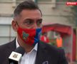 Ilie Dumitrescu, la stadionul Ghencea // foto: captură Youtube @ Steaua TV