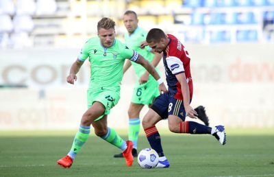 Cagliari - Lazio 0-2. FOTO + VIDEO » Răzvan Marin a pierdut duelul cu Ștefan Radu! A luat primul galben în Serie A