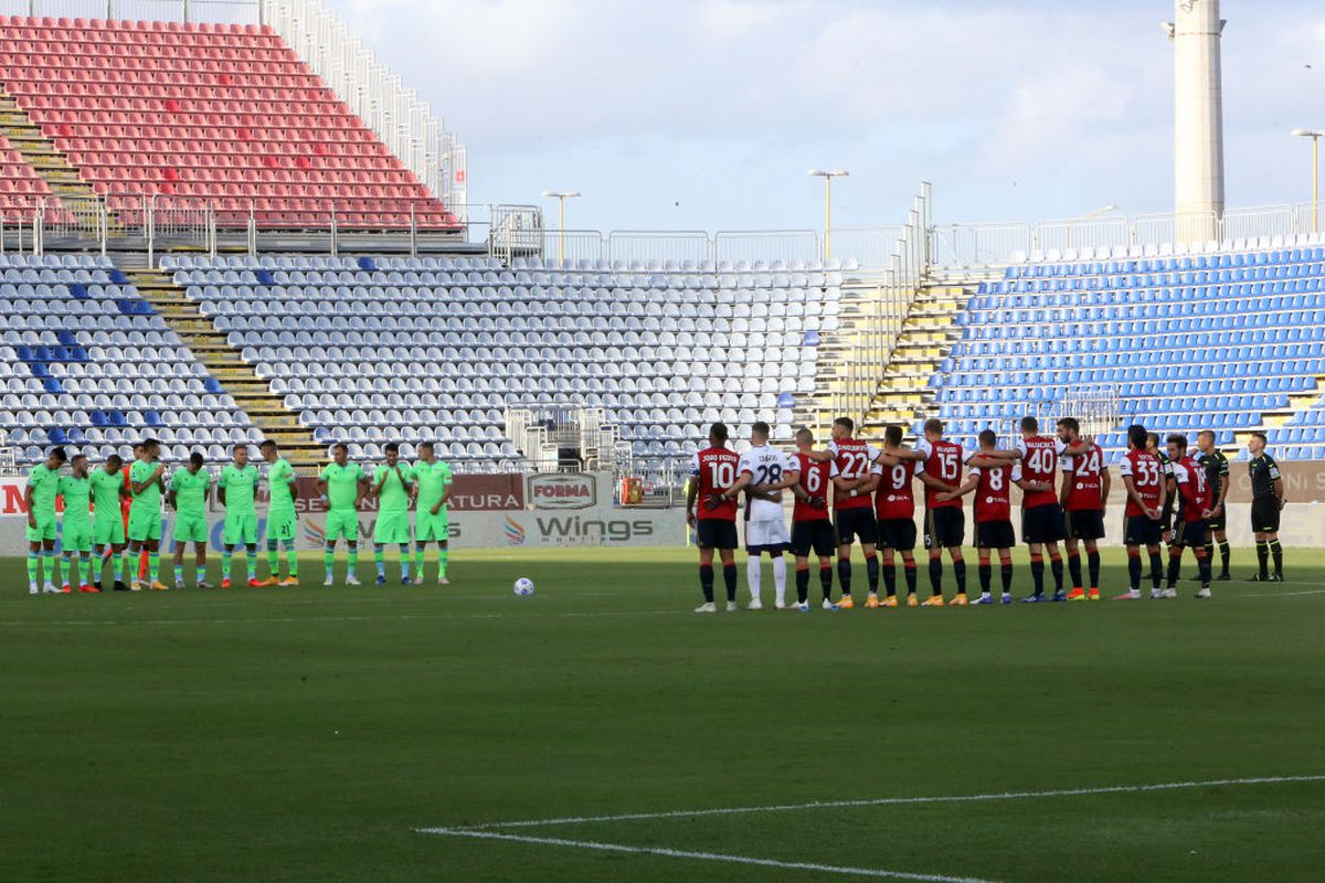Cagliari - Lazio 0-2. FOTO + VIDEO » Răzvan Marin a pierdut duelul cu Ștefan Radu! A luat primul galben în Serie A