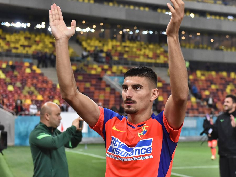 Iulian Cristea, 27 de ani, e de 3 ani la FCSB // FOTO: Imago Primul conflict Iordănescu - Becali! Cum a refuzat antrenorul FCSB să asculte ordinul patronului » Reacția lui MM