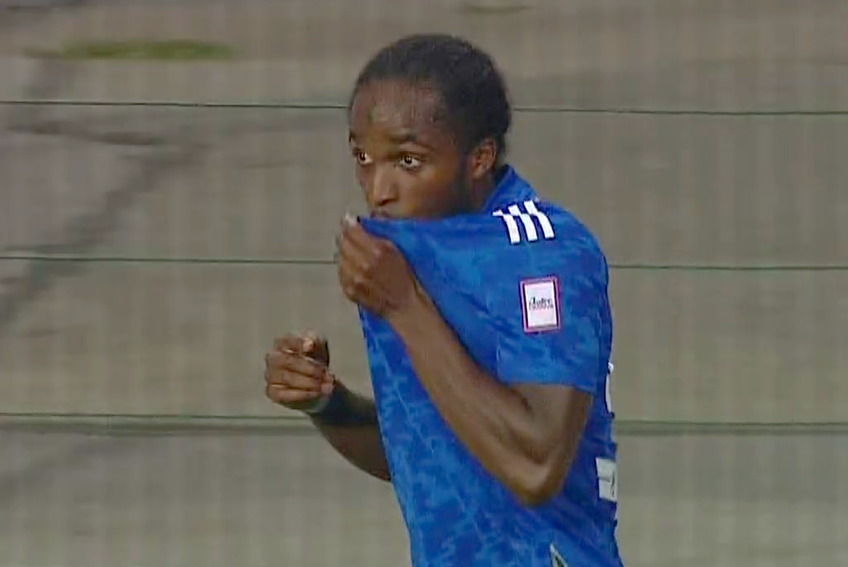Sekou Sidibe, după golul înscris