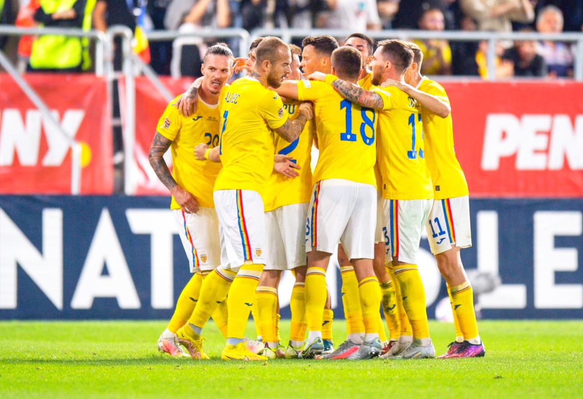 Bucuria „tricolorilor” după România - Bosnia 4-1