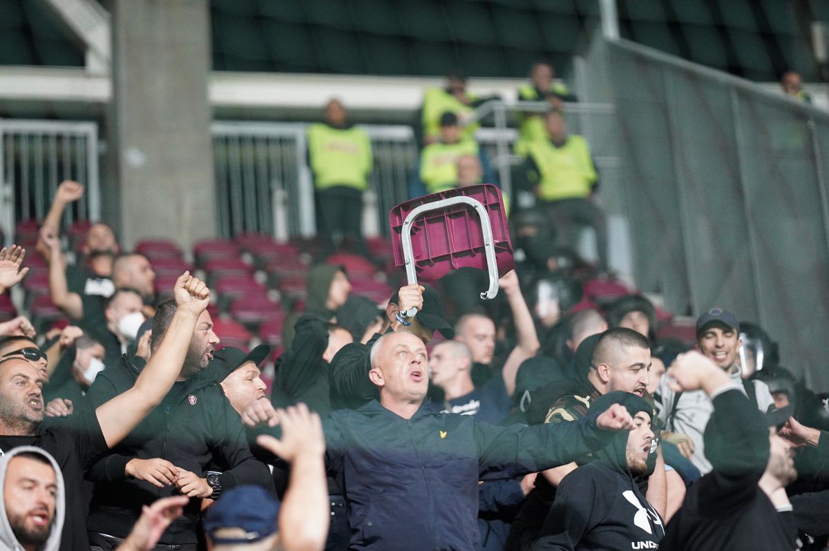 Bătaie pe arena din Giulești la meciul România - Bosnia