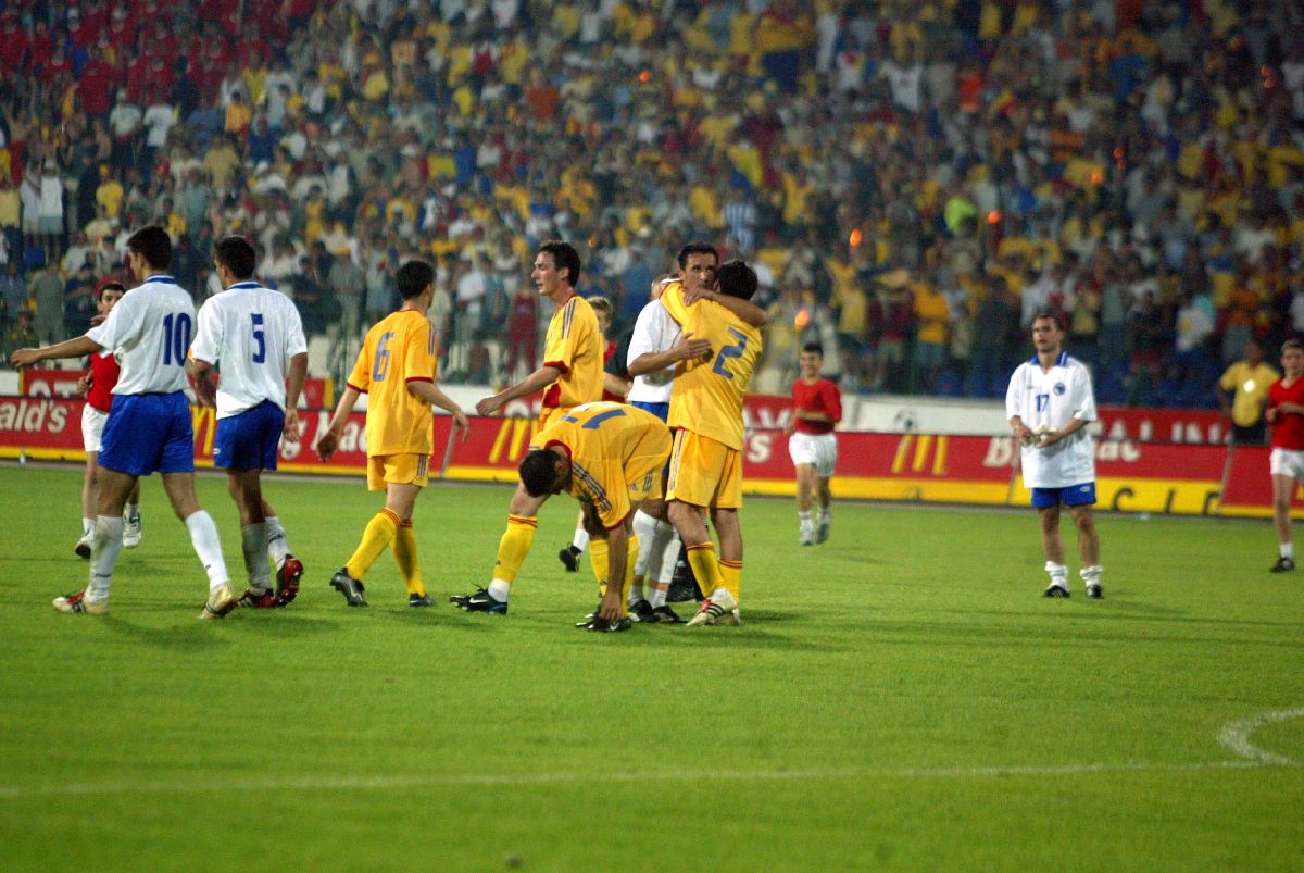 România - Bosnia, atunci și acum » Imagini memorabile din Bănie, de la duelul din 2003: „Mutu a «divorțat» de ghinion”