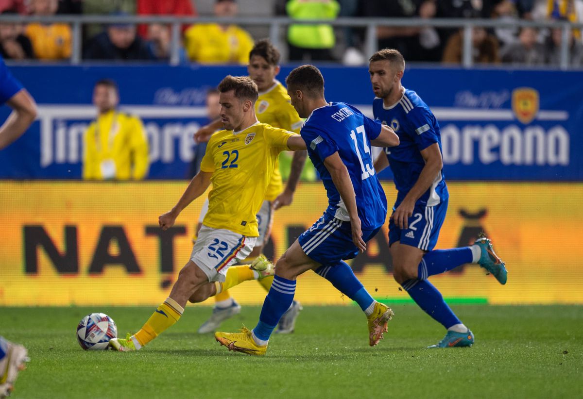 Jucătorul arătat cu degetul lui România - Bosnia: „Are un minus foarte mare!”