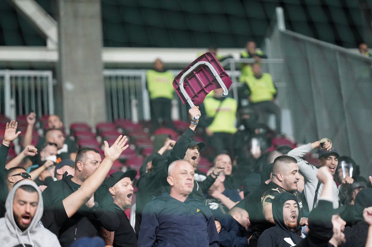 Bătaie pe arena din Giulești la meciul România - Bosnia