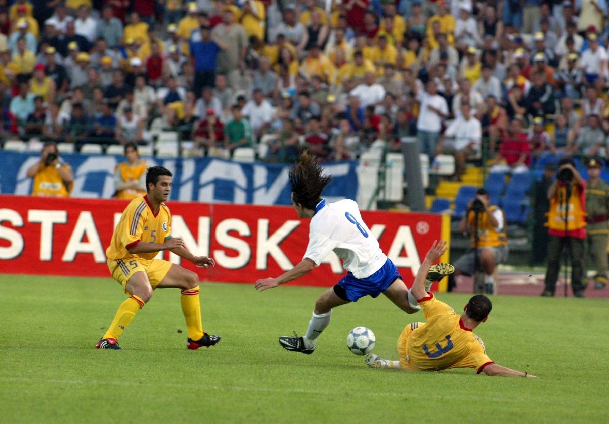 România - Bosnia, atunci și acum » Imagini memorabile din Bănie, de la duelul din 2003: „Mutu a «divorțat» de ghinion”