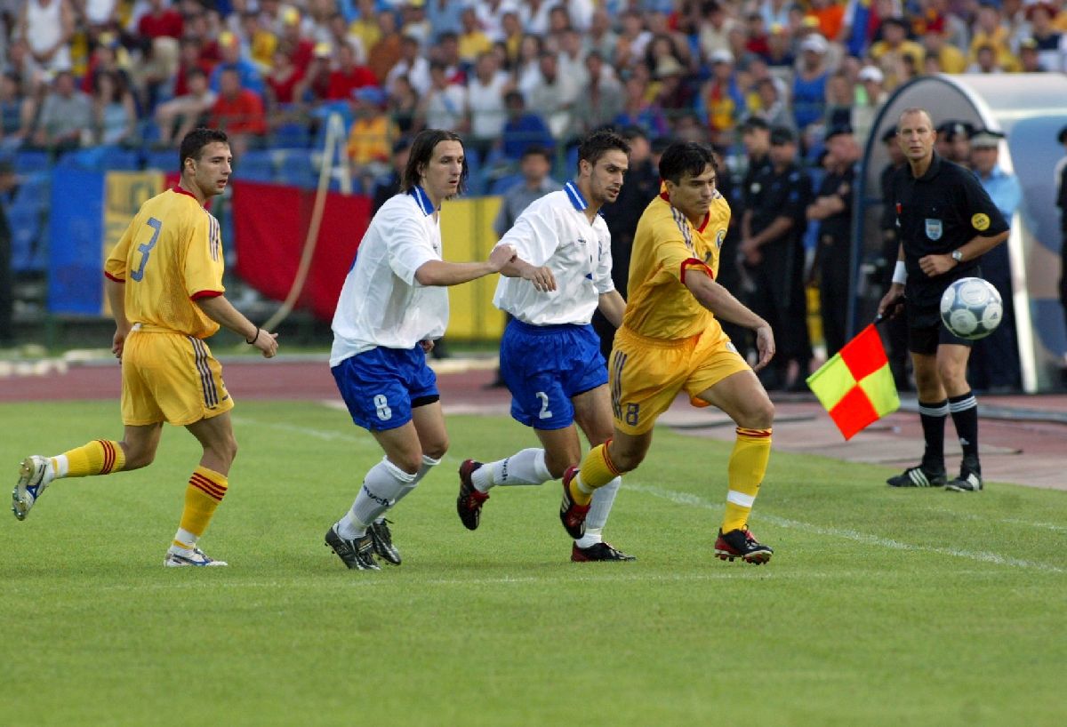 România - Bosnia, atunci și acum » Imagini memorabile din Bănie, de la duelul din 2003: „Mutu a «divorțat» de ghinion”