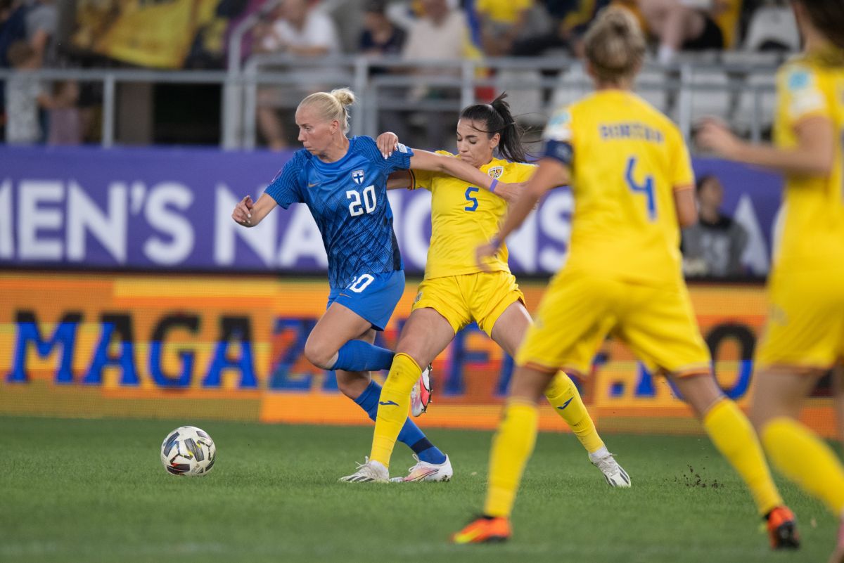 România - Finlanda, Liga Națiunilor (fotbal feminin)