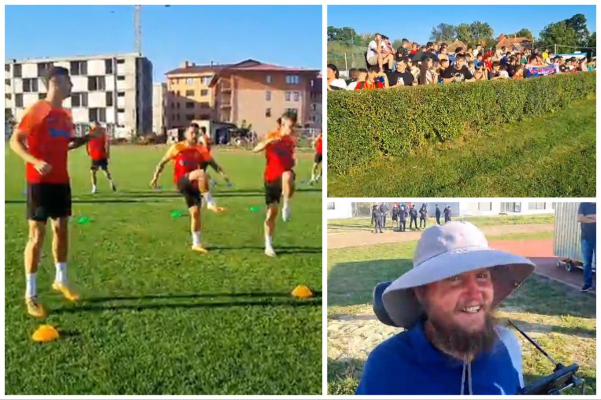 FCSB, primită ca o echipă mare la Oradea + Apariție-surpriză la antrenament
