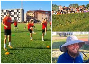 Sub privirile lui Neșu și cu sute de oameni pe margine, FCSB s-a pregătit pentru meciul cu FC Bihor