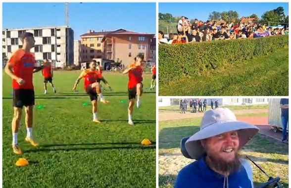 FCSB, primită ca o echipă mare la Oradea + Apariție-surpriză la antrenament