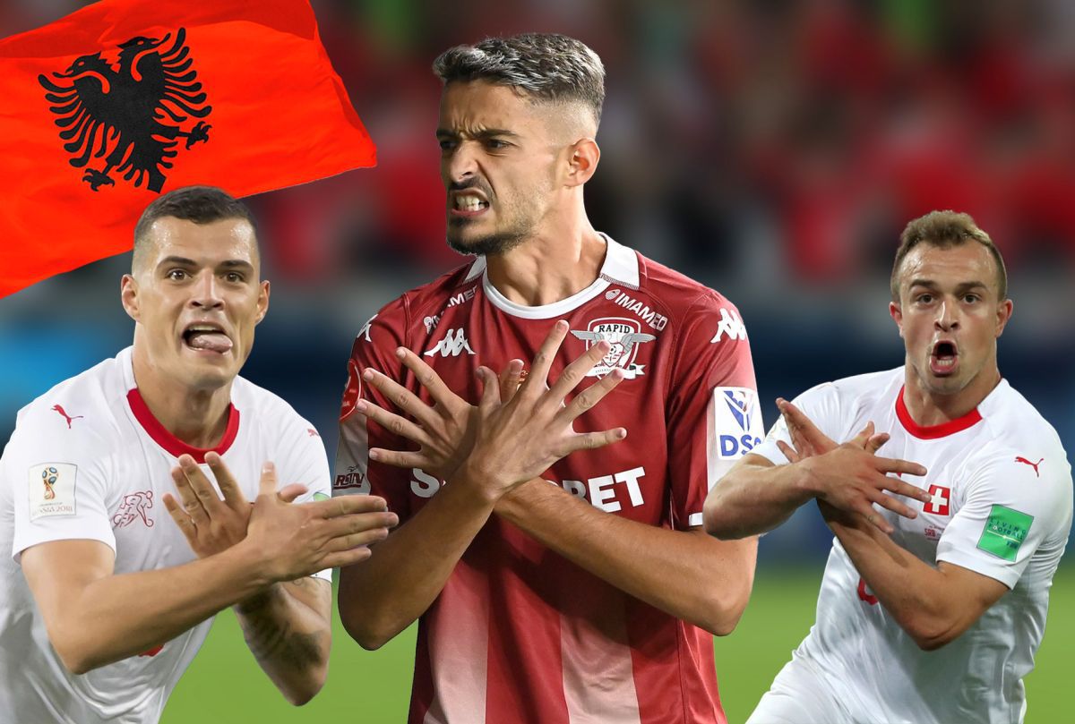 Rrahmani, gest politic provocator în Rapid – CFR: „Kosovo e Albania”. Se va sesiza FRF precum a făcut FIFA în cazurile Shaqiri și Xhaka?