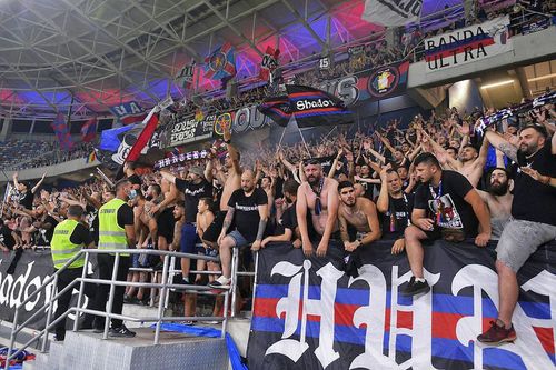 Fanii celor de la CSA Steaua București