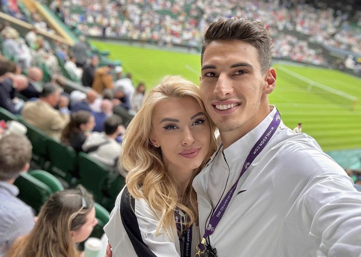 Andreea Bălan se iubește cu tenismenul Victor Cornea. Foto: Instagram